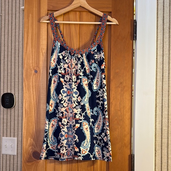 In Bloom Navy Patterned Nightgown size small EUC - Picture 1 of 3